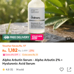 Alpha Arbutin 2% + HA