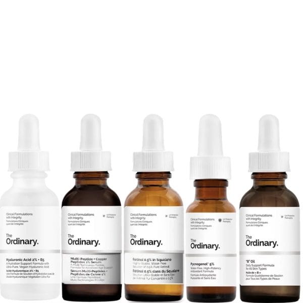 the ordinary advanced anti ageing set buffet copper peptide retinol