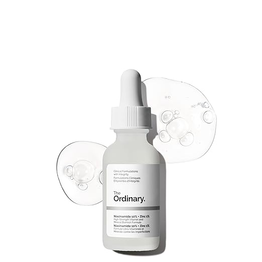 Original The Ordinary Niacinamide 10% + Zinc 1% serum for acne marks and oily skin in Pakistan