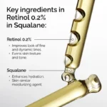 The Ordinary Retinol 0.2% in Squalane skincare serum packaging