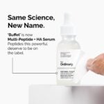 Original The Ordinary Pakistan Buffet is now Multi Peptide HA Serum packaging bottle