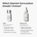 Sulfur 10% Powder to Cream Concentrate – fast acne spot treatment Original The Ordinary Pakistan salicylic acid
