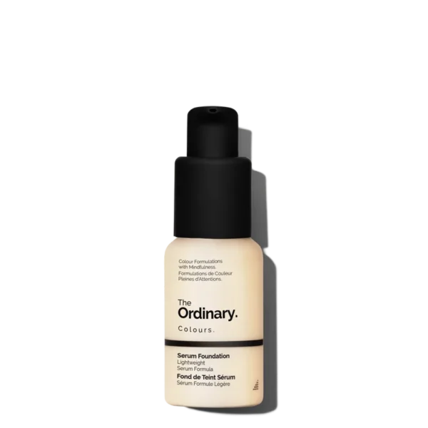 Original The Ordinary Serum Foundation 1.0NS for very fair skin with neutral silver undertones, offering lightweight, buildable coverage with a natural-looking finish in Pakistan.