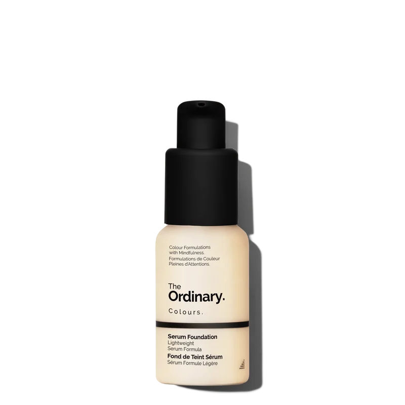 Original The Ordinary Serum Foundation 1.0NS for very fair skin with neutral silver undertones, offering lightweight, buildable coverage with a natural-looking finish in Pakistan.