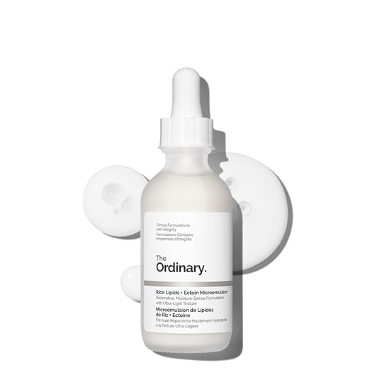 Original The Ordinary Rice Lipids + Ectoin Microemulsion Moisturizer for dry skin, barrier repair and soothing hydration in Pakistan