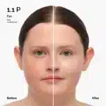The Ordinary Serum Foundation 1.1P natural finish on light skin pink undertone Pakistan