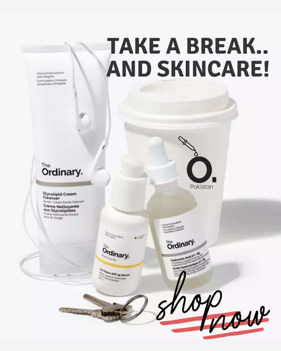 Original The Ordinary skincare products available in Pakistan.