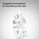 Original The Ordinary The Target & Treat Set skincare routine for blemish-prone skin