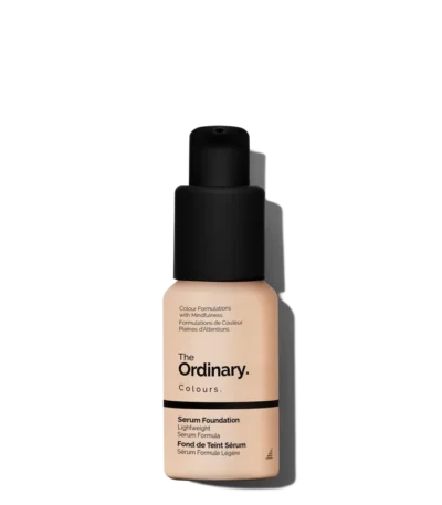 Original The Ordinary Serum Foundation 1.2P for light skin with pink undertones, offering lightweight, buildable coverage and a natural-looking finish in Pakistan.