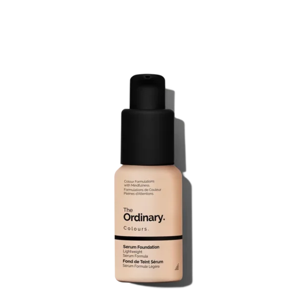 Original The Ordinary Serum Foundation 1.2P for light skin with pink undertones, offering lightweight, buildable coverage and a natural-looking finish in Pakistan.