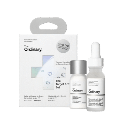 Original The Ordinary The Target & Treat Set Pakistan with Niacinamide and Sulfur