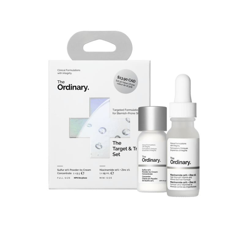 Original The Ordinary The Target & Treat Set Pakistan with Niacinamide and Sulfur