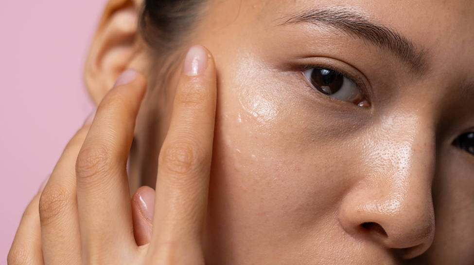 Combination skin oily T zone dry cheeks skincare guide